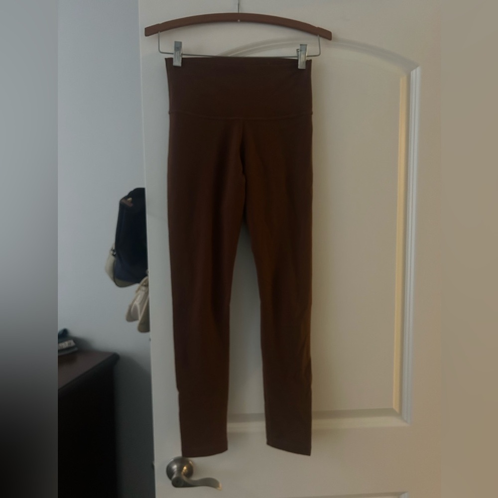 Brown Aritzia Leggings